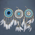 Pastel Blue Macramé Dream Catcher 16cm (asst colours) product image