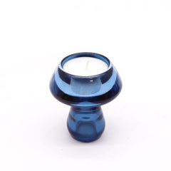 Mushroom Flip Dinner Candle / Tealight Holder - Royal Blue product image 2