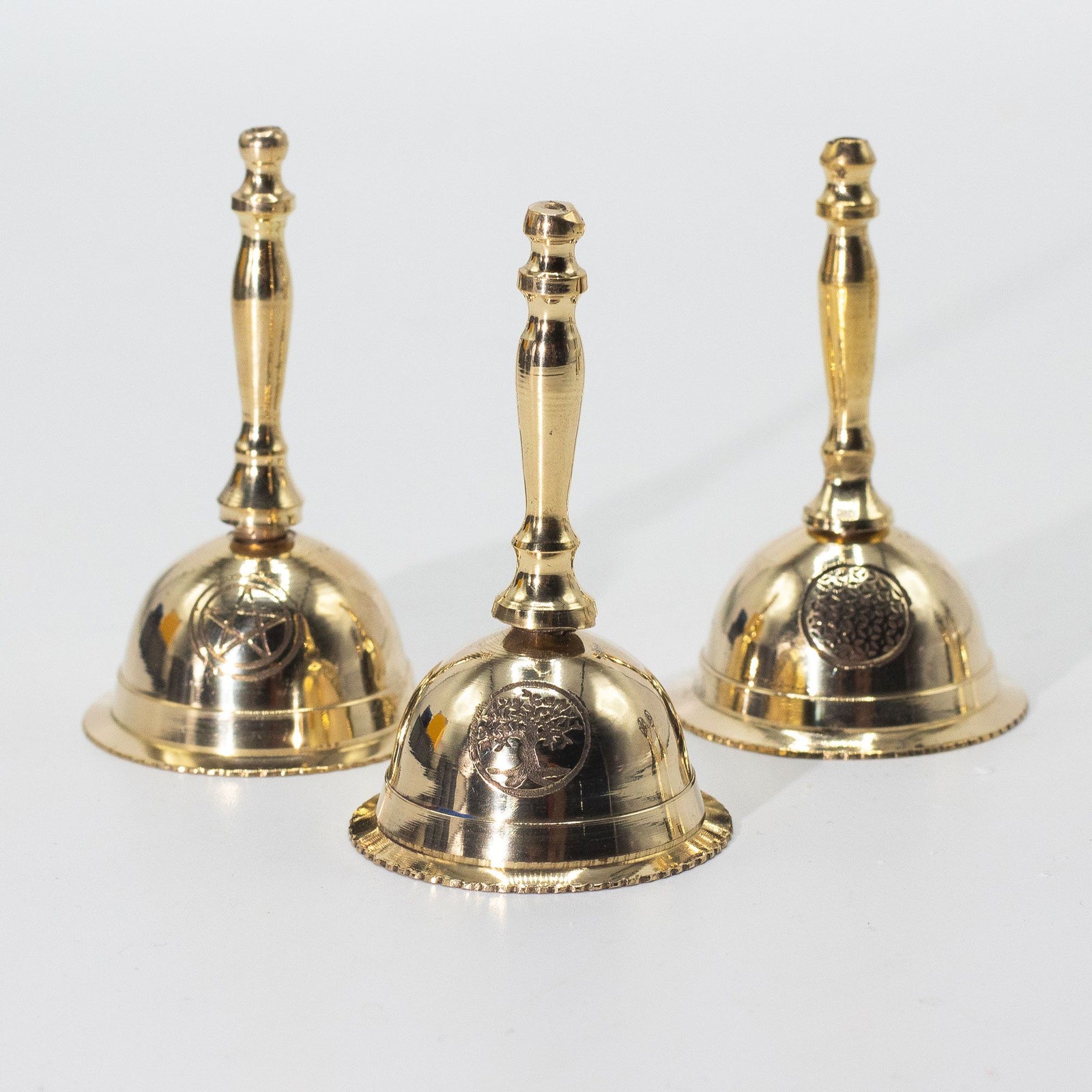 Small Altar Brass Bell - Tree of Life product image