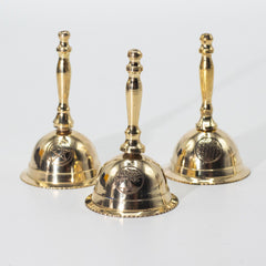 Small Altar Brass Bell - Flower of Life product image 2