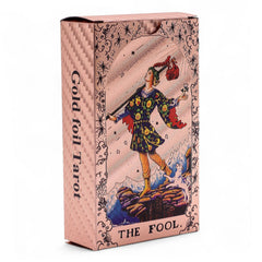Rose Gold Foil Tarot Card Set - Moon Phase - with booklet product image 5