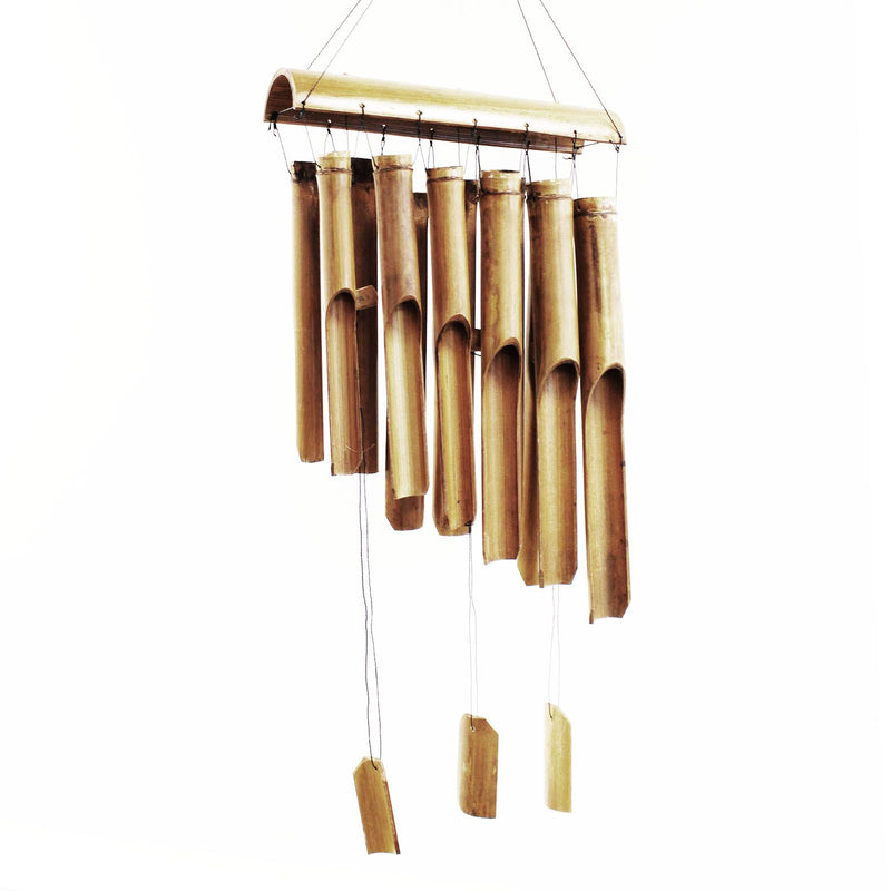 Bamboo Windchime - Natural finish - 12 Large Tubes product image