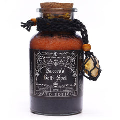 Ancient Witch Bath Spell Potion & Citrine Crystal Amulet - Success product image 2