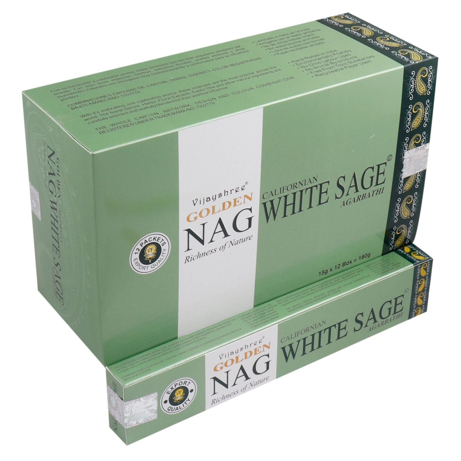 15g Golden Nag - White Sage Incense product image