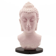 Buddha Bust Lamp Cherry Crackle - Oval stand product image