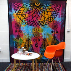Double Cotton Bedspread + Wall Hanging - Dreamchatcher product image 3