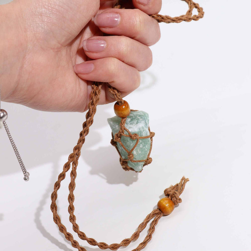 Gemstone Necklace Cord - Brown product image