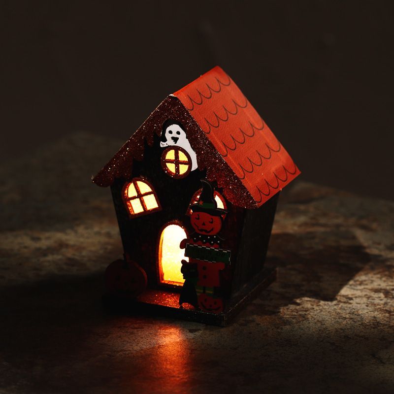 Trick or Treat Pumpkin House Halloween LED Decoration product image