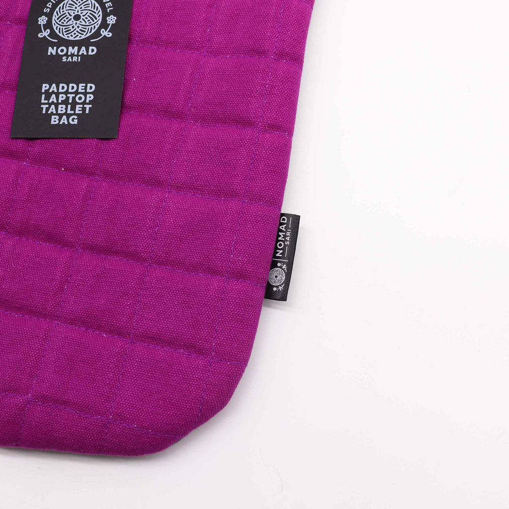 Laptop Padded Pouch - Purple Haze - 14oz Stonewash - product image 3