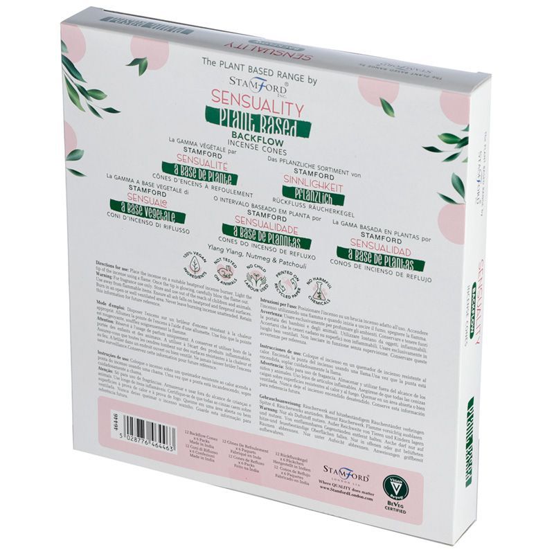 Plant Based Backflow Incense Cones - Sensuality product image