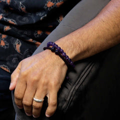 Gemstone Double Power Bracelets- Amethyst product image