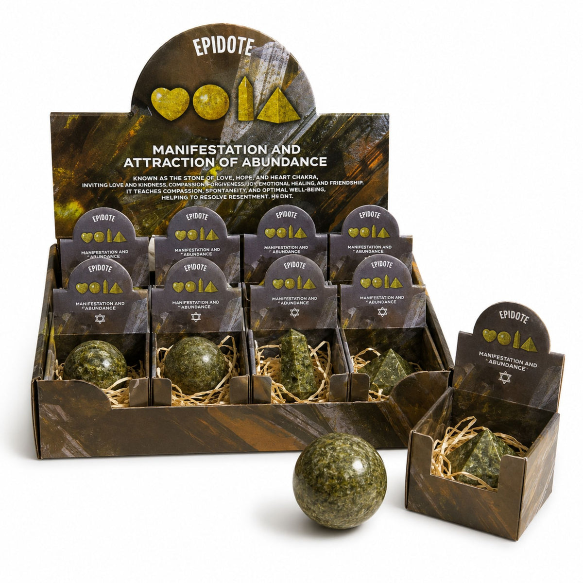 Four Gemstone Shapes - Epidote product image 2