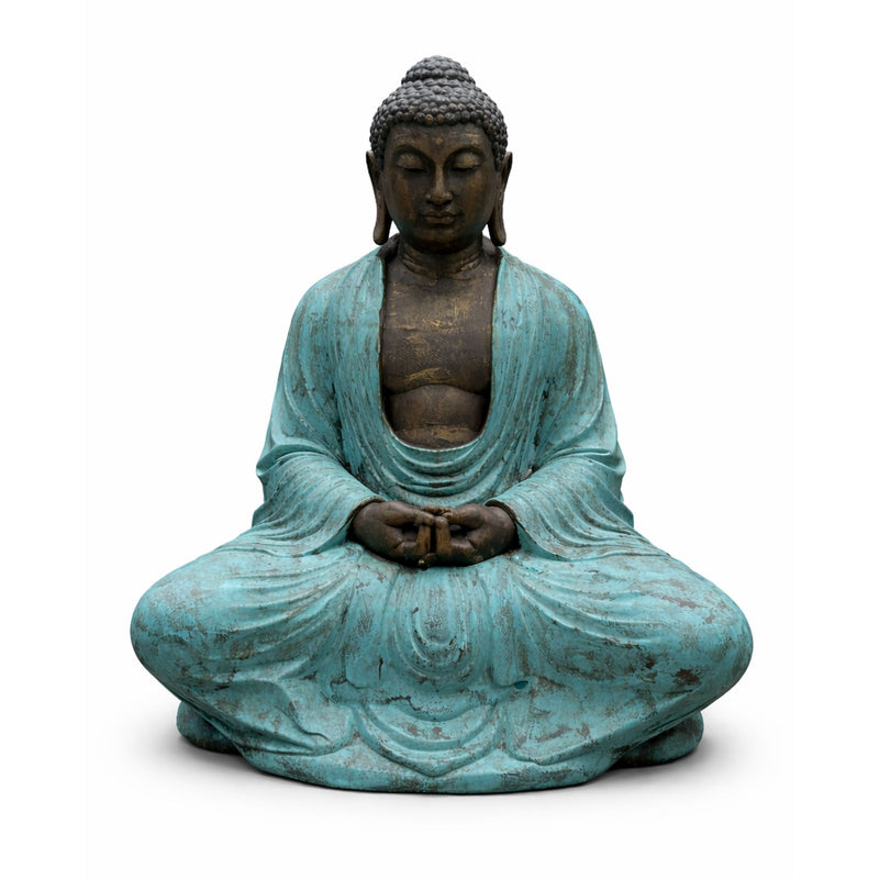 Large Turquoise & Stone Thai Buddha - 0.96m product image