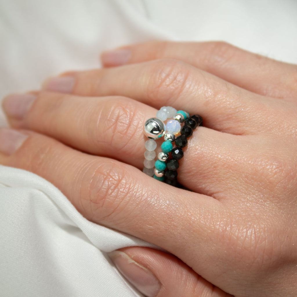 Nymph Spirit Gemstone Ring Set - Endless Ocean product image 7