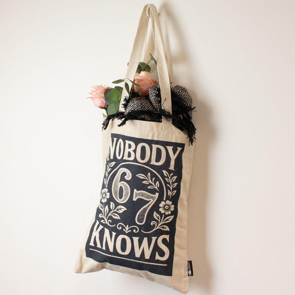 Nomad Sari Iconic Toni Tote Bag - Nobody Knows 67 - Natural 10oz product image 4
