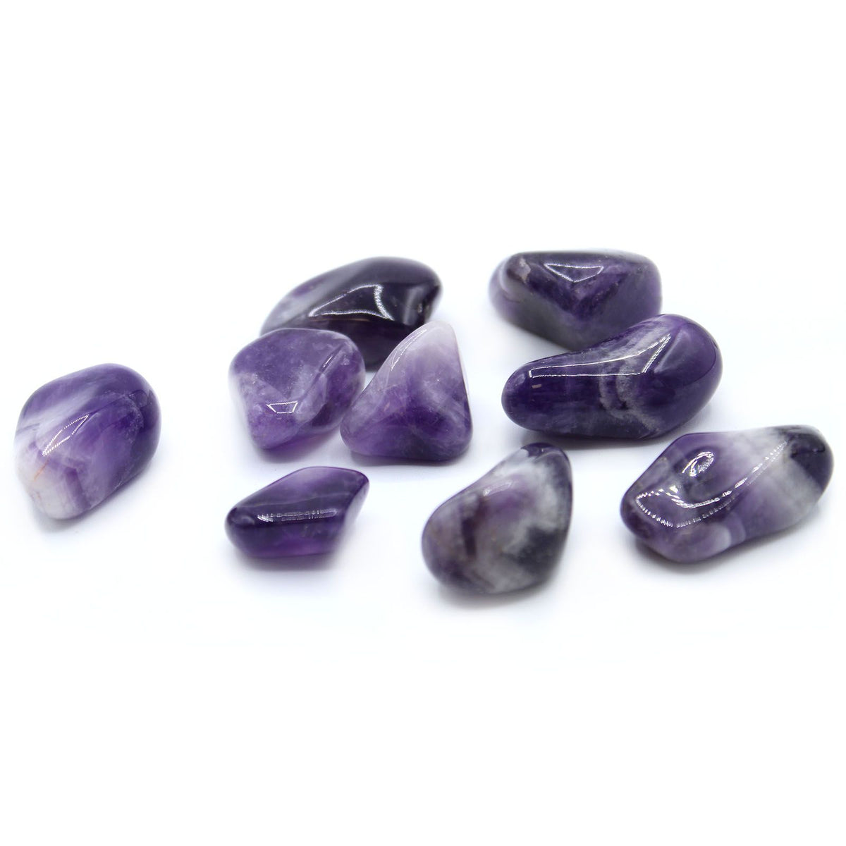 L Tumble Stones - Amethyst Banded product image