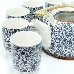 Herbal Teapot Set - Blue Pattern product image 7