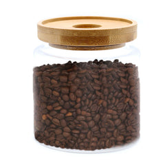 Cottage Bamboo Glass Jar - 10cm product image 3