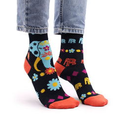 Hop Hare Bamboo Socks S/M - Cosmic Elephant product image