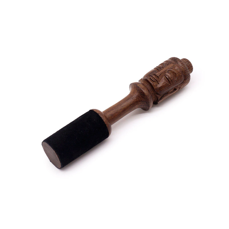 Wooden Stick - 14cm - Buddha Carving product image