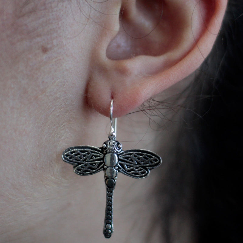 Silver Earrings - Dragonflies product image