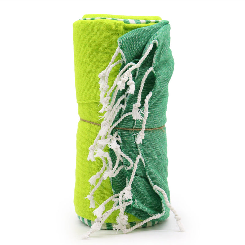 Cotton Pario Towel - 100x180 cm - Picnic Green product image