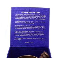 Medicine Buddha Singing Bowl Set 10cm (min 500gm) product image 6