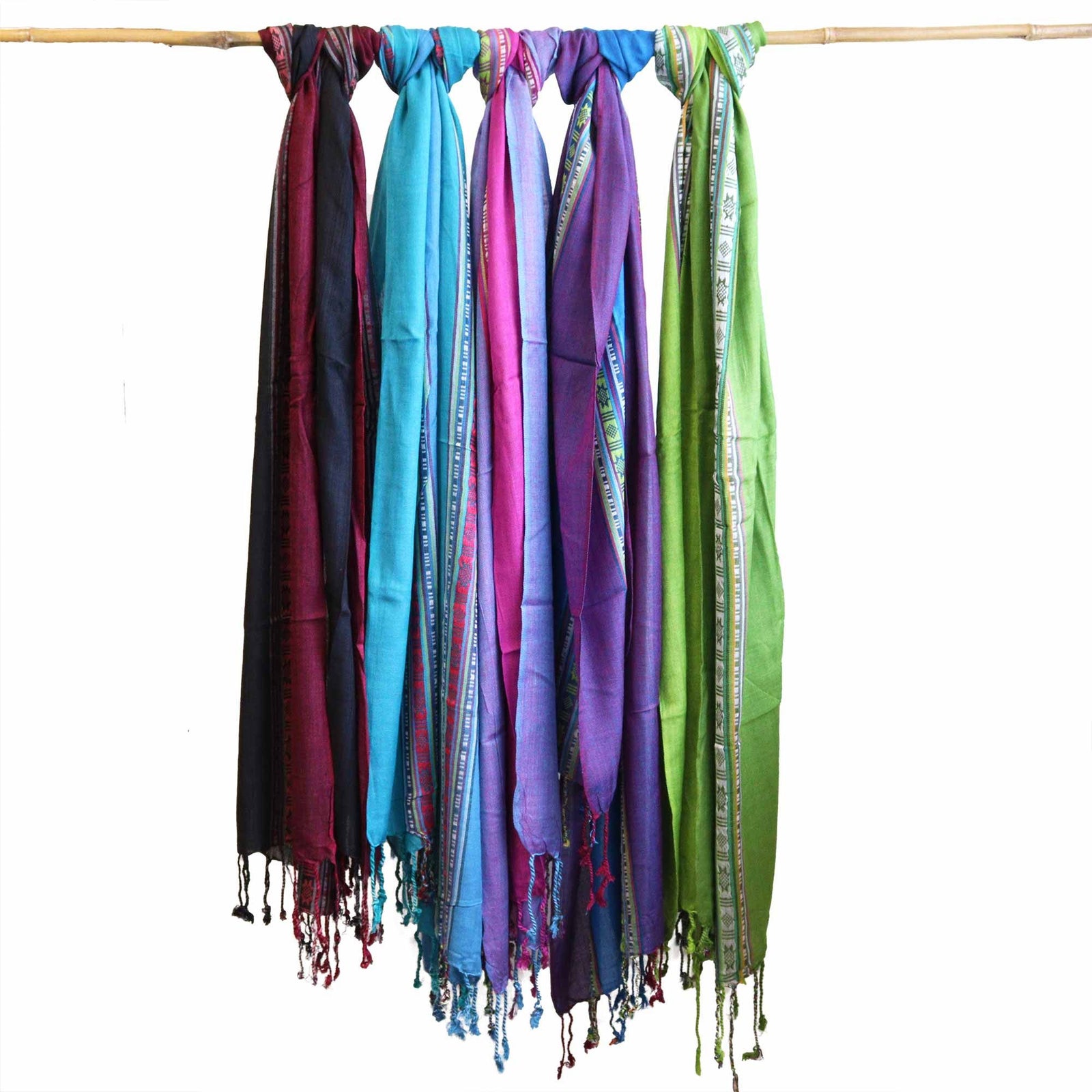 Varanasi Scarves - 22x72cm - Passion Purple product image