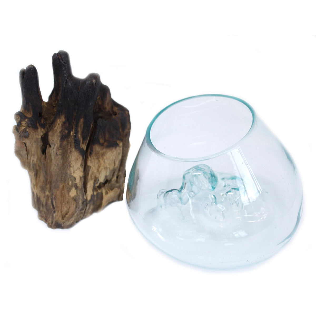 Molten Glass on Wood - Large Bowl product image 3