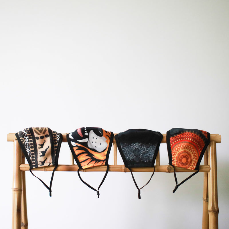 Reusable Fashion Face Mask - African Tribal (Adult)