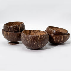 Medium Natural Coconut Bowl on Stand product image 5