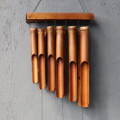 Bamboo Windchime - Natural finish - 12 Large Tubes product image 3