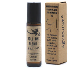 Agnes + Cat Roll On Essential Oil Blend - HAPPY product image 3