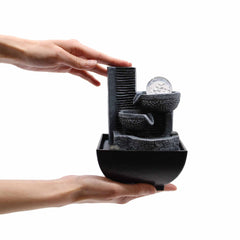 Tabletop Water Feature - 18cm - Relaxing Pouring Pots product image 3