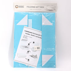 Flat Pack Gift Box - Large (28.2x20.2x9.2cm) - Baby Blue product image 2