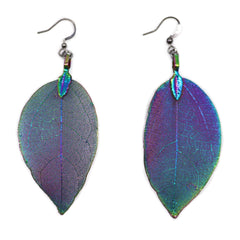 Earrings - Bravery Leaf - Multicoloured product image 4