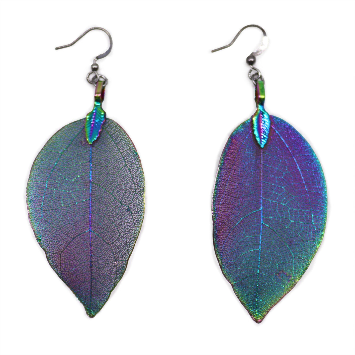 Earrings - Bravery Leaf - Multicoloured product image 4
