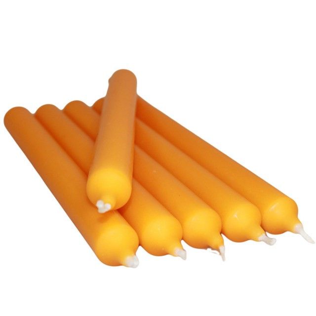 Bright Orange Dinner Candle product image