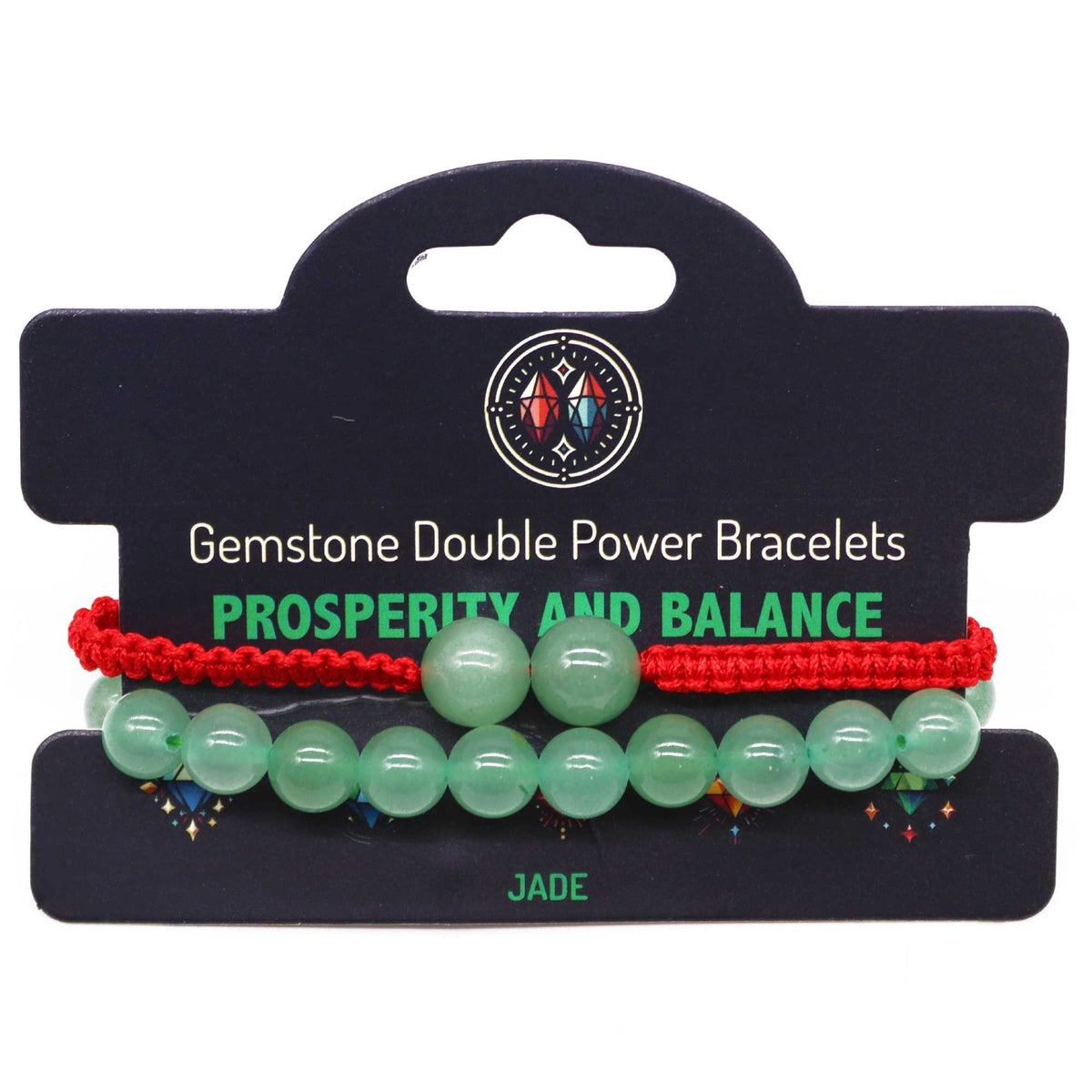 Gemstone Double Power Bracelets- Jade product image 3