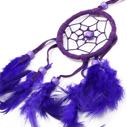 Bali Dreamcatchers - Small Round - Turq/Pink/Purp product image