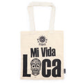 Iconic Basic Tote Bag - Mi Vida Loca - Natural 4oz product image