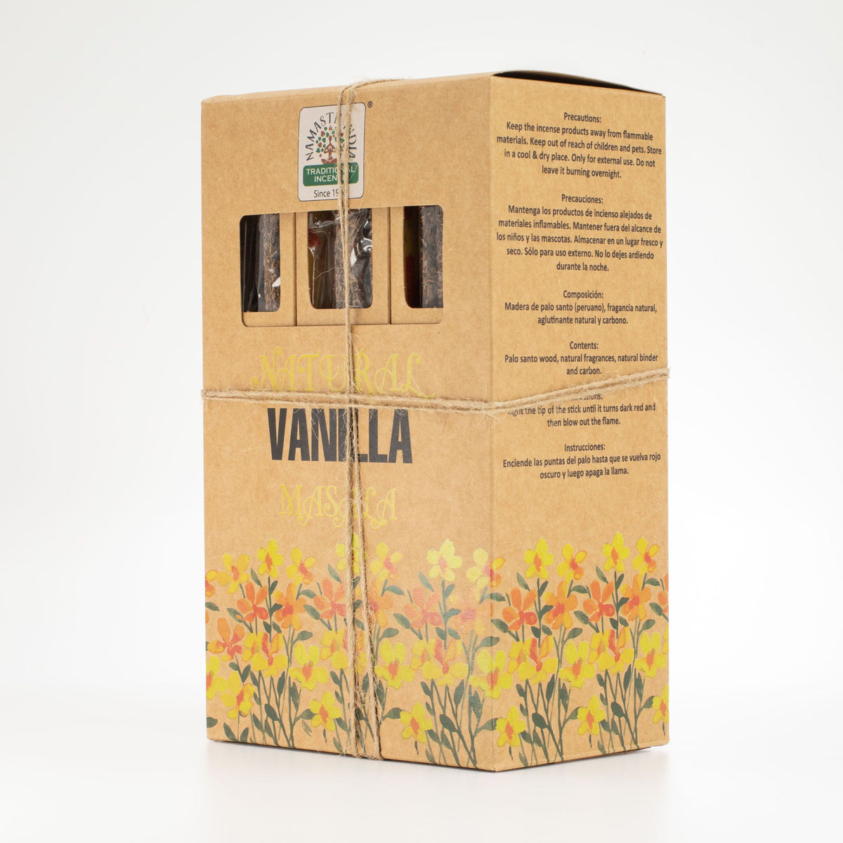 Natural Botanical Masala Incense - Vanilla product image 6