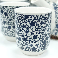 Herbal Teapot Set - Blue Pattern product image 6