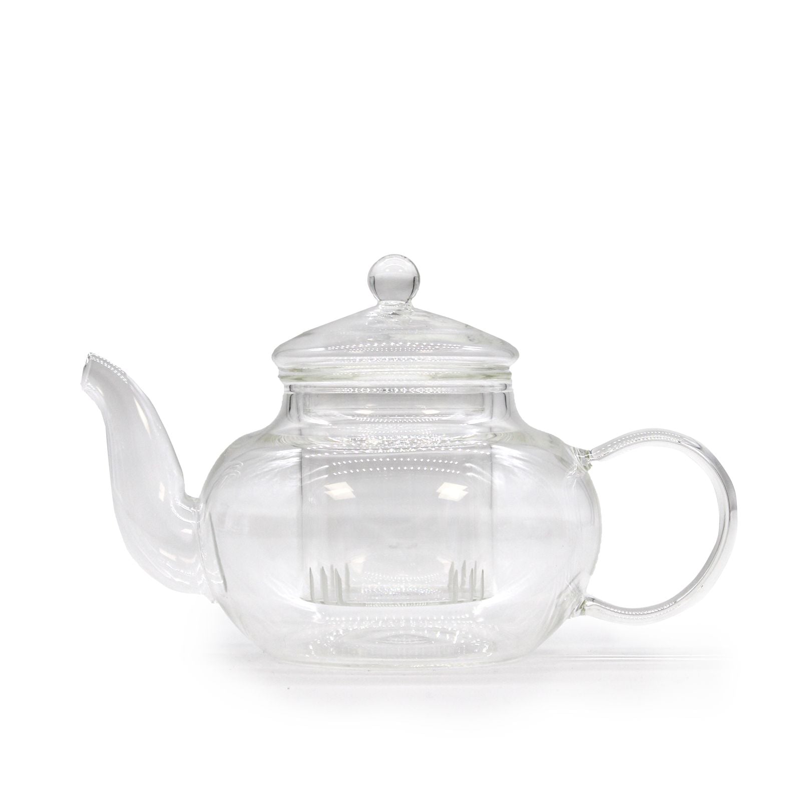 Glass Infuser Teapot - Round Pearl - 400ml product image