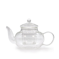 Glass Infuser Teapot - Round Pearl - 400ml product image