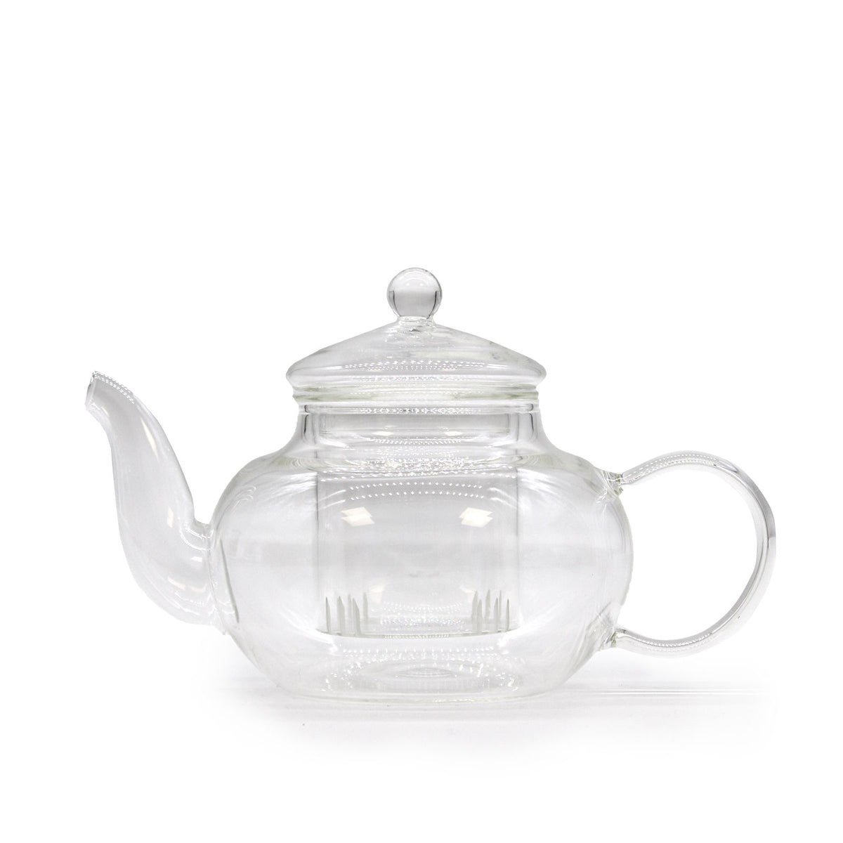 Glass Infuser Teapot - Round Pearl - 400ml product image