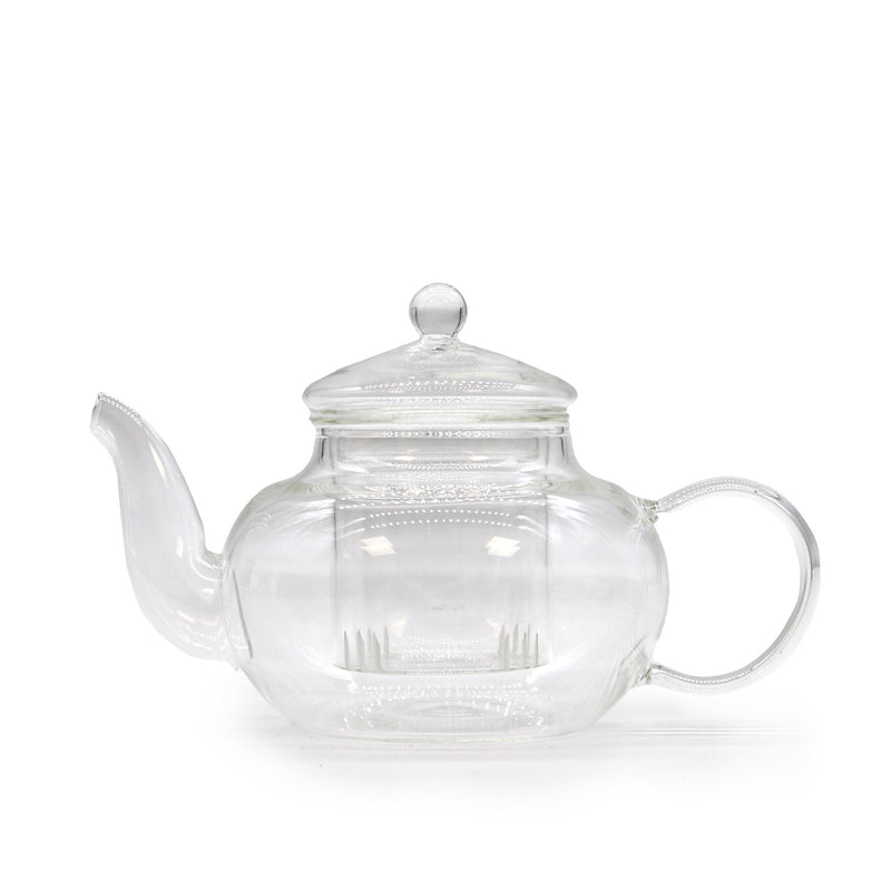 Glass Infuser Teapot - Round Pearl - 400ml product image