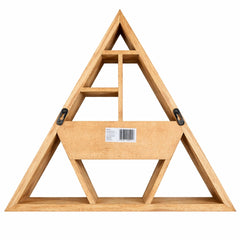 Triangle Shaped Wall Shelf with Drawer product image 3