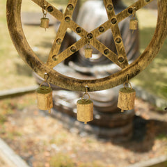 Indian Chimes - Pentagon with Cow Bells - 25x49cm product image 10