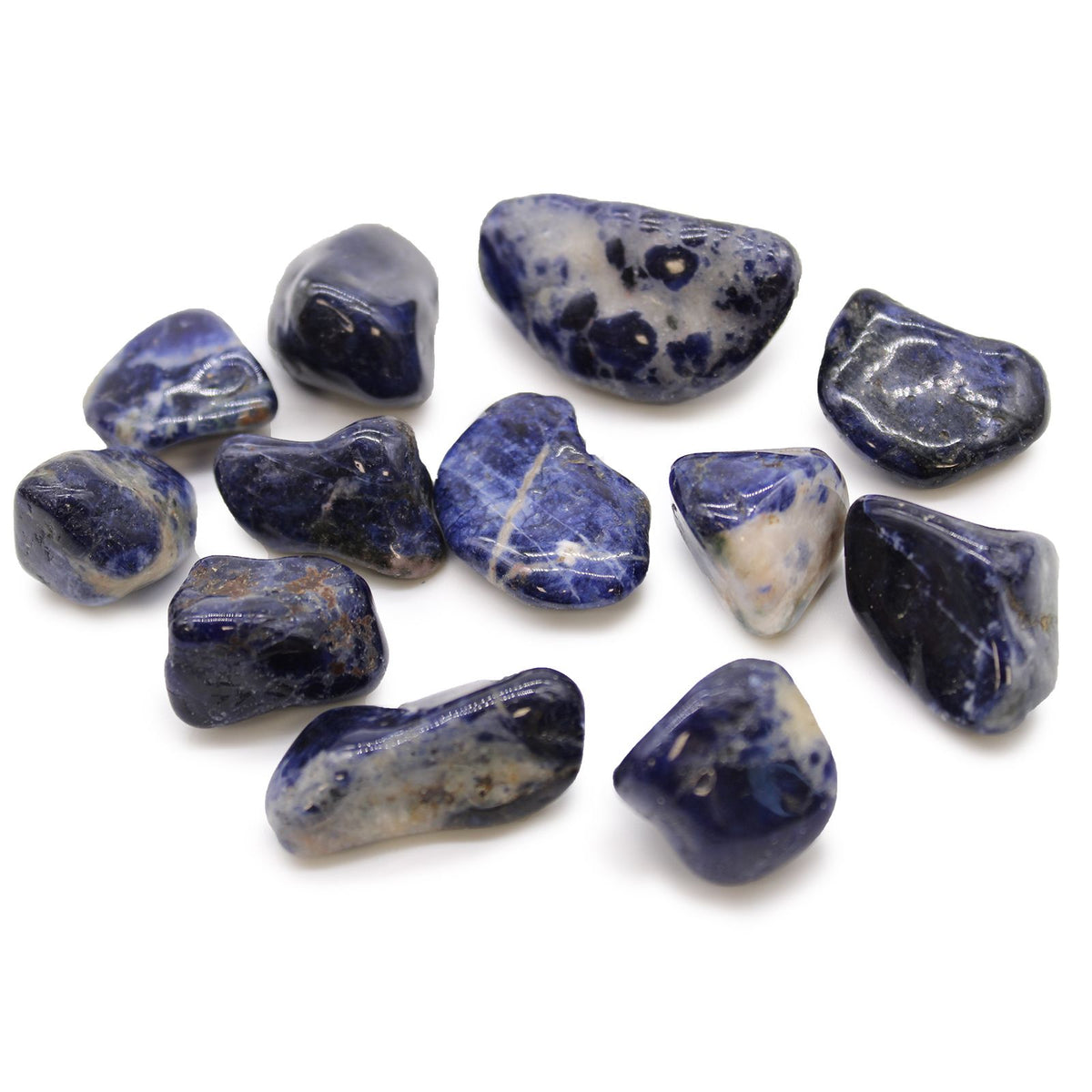 Medium African Tumble Stones - Sodalite - Pure Blue product image